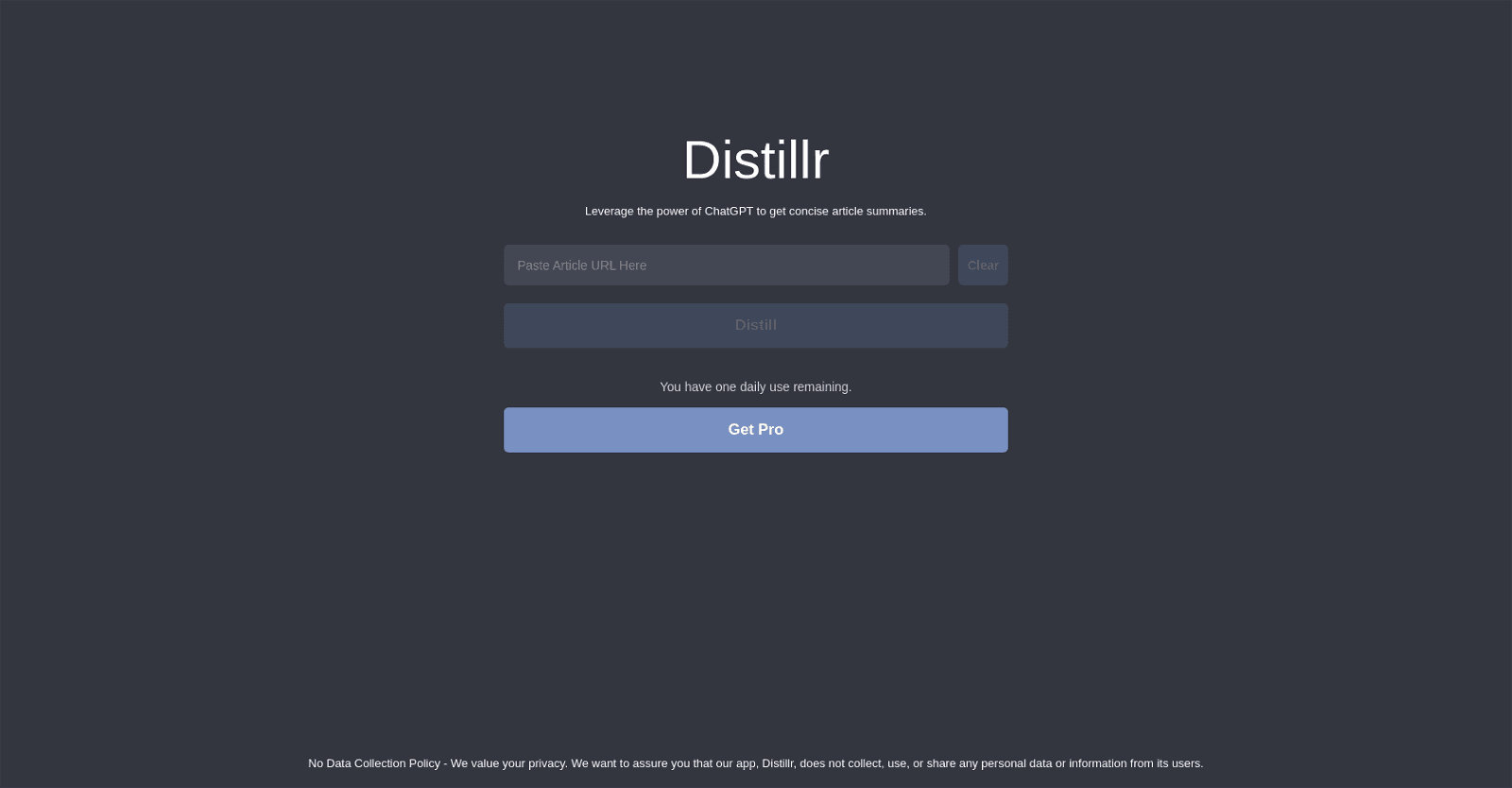 Distillateur